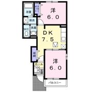 ブリーズ Ⅱの間取り画像