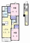 サニーセトル Aの間取り画像