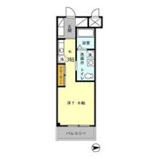 アークK B館の間取り画像
