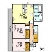 パークハイムの間取り画像