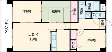 ファミーユDAISHINの間取り画像
