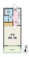 サンナップレジデンスの間取り画像