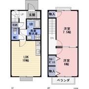 ブランシェHiroAの間取り画像