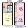 グランメールTOTANIの間取り画像