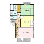 グリーンエステート21 CDの間取り画像