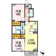 (仮)D-ROOM都留市古川渡Iの間取り画像