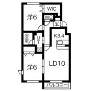 コアン・アンソレイエの間取り画像