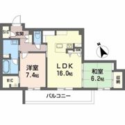 GRAND BLEU DE SASAOKAの間取り画像