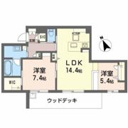 GRAND BLEU DE SASAOKAの間取り画像