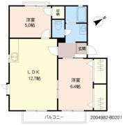 グラーベンハイツ B棟の間取り画像