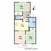 フレグランス広崎の間取り画像