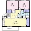 メゾンプルミエールⅣの間取り画像