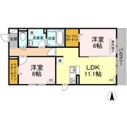 ルフレ大門の間取り画像