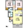 クレアの間取り画像