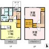 フォンテーヌ Eの間取り画像