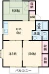 オルベージュBの間取り画像
