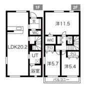 Grand Villa K(グランド ヴィラ ケイ)の間取り画像