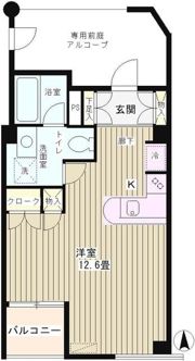 ハウスリンデの間取り画像