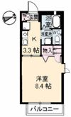 サニーハイツ牛田 C棟の間取り画像