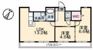 C．C．COURT五日市駅前の間取り画像