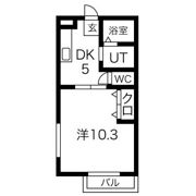 コーポKの間取り画像