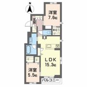 アミコート泉中央の間取り画像