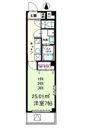 メゾンド Kの間取り画像