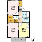 アメニティ名倉 Dの間取り画像