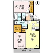 プランドール三郷中央の間取り画像