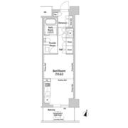 飯田橋ガーデンフラッツの間取り画像