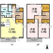 パークヒルズの間取り画像