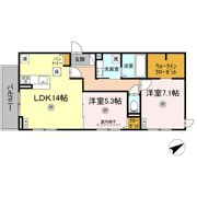 D-resena浮城の間取り画像