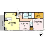D-resena浮城の間取り画像