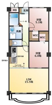 浅井ハイツの間取り画像