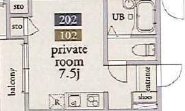 アーベインテラス大塚の間取り画像