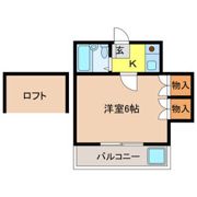 スタジオYKの間取り画像