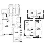 鴻巣ブルックリン戸建ての間取り画像