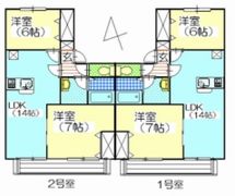 カーサ松﨑の間取り画像