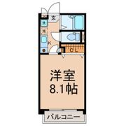 リバーサイドタカセの間取り画像