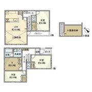 深大寺東町戸建の間取り画像