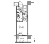 パークアクシス住吉の間取り画像