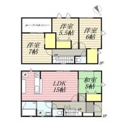 リナージュ鈴鹿市池田町02の間取り画像