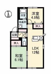 クレセント・トウヨウ C棟の間取り画像