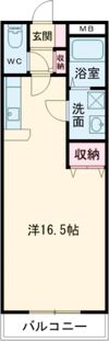 メゾン静の間取り画像