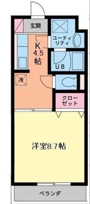 プリマピエースIの間取り画像