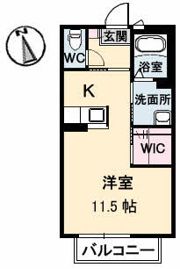 ディアス西宝町の間取り画像