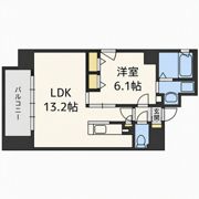 ベルフェリーク天満橋の間取り画像