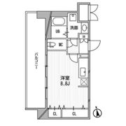 CASSIA福島駅前の間取り画像