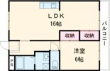 リッチウォーク大倉山の間取り画像