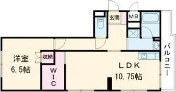 第1コーポ岡村の間取り画像